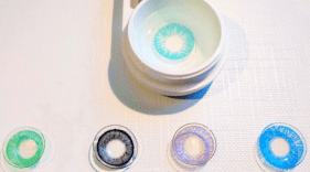 prescription colored contacts