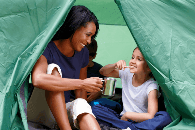 What to pack for a camping trip: Oral health edition