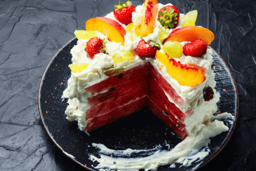 Tooth-friendly treats: How to make a fresh watermelon cake